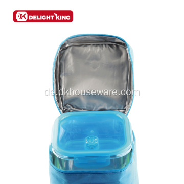 Glasbehälter-Lunchbox mit isolierter Lunch-Tasche